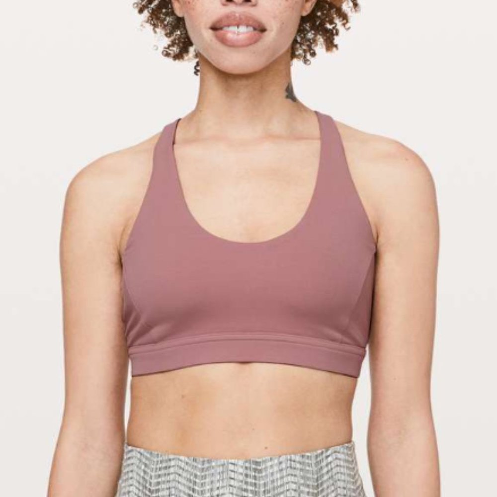 Lululemon Flow Freely Bra in Quicksand Size 6